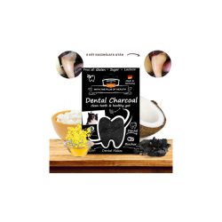 QChefs - Dental Flakes kutyáknak Charcoal- 90g