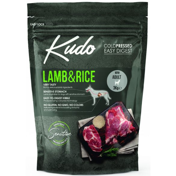 KUDO - Lamb&Rice Mini Adult - 3kg