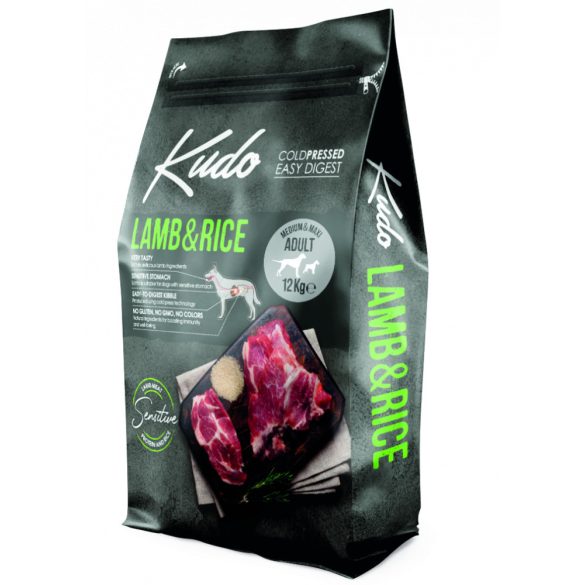 KUDO - Lamb&Rice Medium/Maximum Adult - 12kg