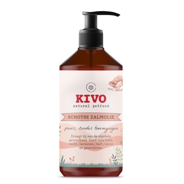 KIVO - Vörös skót lazacolaj - 1000ml